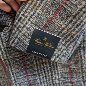NWT Brooks Brothers Regent Fit Tweed Wool Blazer Sport Coat 40S